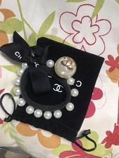 Chanel hair tie usato  Pontinia