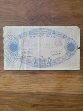 Billet ancien 500 d'occasion  Le Rouret