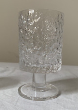 Whitefriars glacier footed for sale  NORTHWOOD