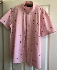 Mens pink cotton for sale  CHESTERFIELD