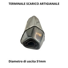 Terminale moto scarico usato  Visciano
