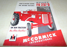 Brochure prospectus tractor d'occasion  Expédié en Belgium