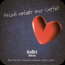 Bierdeckel gaffel frisch gebraucht kaufen  Köln