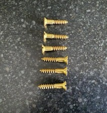 Brass countersunk screw for sale  CAMBRIDGE
