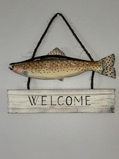 Ceramic welcome sign for sale  Woodbury