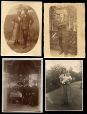 4 Original-Fotos★GANZKÖRPER-PORTRÄTS um 1920★wohl Bürger aus Großenhain/Sachsen★ comprar usado  Enviando para Brazil