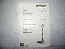 Märklin signale 446 gebraucht kaufen  Hohenstadt