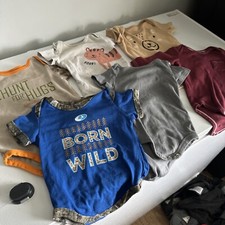Lote de roupas para bebê menino de 3 a 6 meses -12 peças no total! comprar usado  Enviando para Brazil
