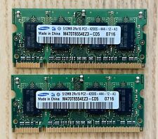 Samsung 2x512mb m470t6554ez3 usato  Milano