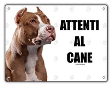 Cartello attenti cane usato  Vertemate con Minoprio