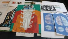 Vintage graphic art for sale  LINCOLN