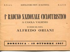 Cicloturismo raduno 1957 usato  Casola Valsenio