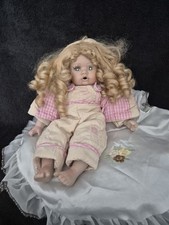 Vintage porcelain doll for sale  CHESTERFIELD
