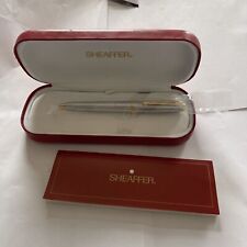 Boxed sheaffer white for sale  LONDON