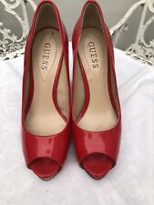 Guess red platform for sale  STOWMARKET