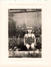 Ancienne photographie fillette d'occasion  Nogent-sur-Marne