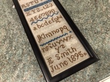 Antique sampler june for sale  ROGART