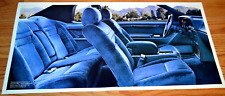 1987 FORD THUNDERBIRD INTERIOR REVENDEDOR ORIGINAL ANÚNCIO IMPRESSÃO ANÚNCIO-87 88 comprar usado  Enviando para Brazil