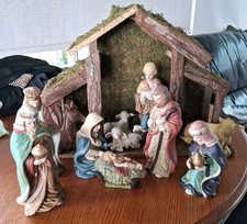 Piece christmas nativity for sale  BRADFORD