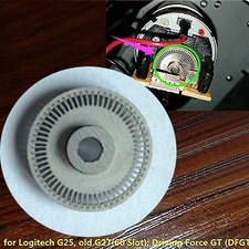 Usado, Encodeur volant métallique Pour Logitech G25, old G27(60 Slot); Driving Force GT comprar usado  Enviando para Brazil
