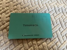 Tiffany merchandise credit for sale  Aliso Viejo