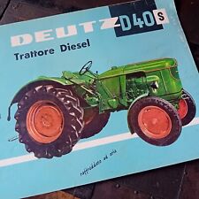 Deutz trattore d40s usato  Brescia