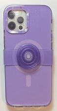 Capa telefone PopSockets PopCase PopSlide Grip Series para iPhone 12 Pro Max roxa comprar usado  Enviando para Brazil