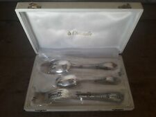 Christofle baptism cutlery d'occasion  Expédié en Belgium