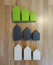 Set holzhäuser deko gebraucht kaufen  Essen