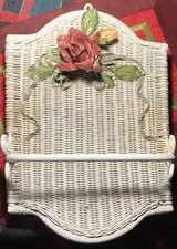 Vintage white wicker for sale  Sunland