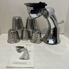 Usado, Usado/mal usado*Regal Ware cortador/processador manual de alimentos com 5 cones e manual comprar usado  Enviando para Brazil