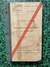 Instruction entretien réparat d'occasion  Dun-sur-Meuse