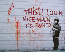 Banksy look nice... for sale  Amesbury