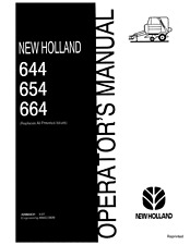 Usado, NOVA ENFARDADEIRA REDONDA HOLLAND 644 654 & 664 MANUAL DO OPERADOR comprar usado  Enviando para Brazil