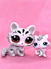 LPS Hasbro Crouching Cat Mamãe/Bebê #3585 #3586 - Autêntico Littlest Pet Shop comprar usado  Enviando para Brazil