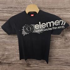 Camiseta de Skate Vintage Element Tamanho Médio Masculina Anos 90 Feita nos EUA Preta comprar usado  Enviando para Brazil