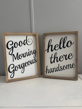 Wooden framed decor for sale  Talbott