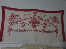 Spruchtuch schön groß gebraucht kaufen  Freiburg im Breisgau