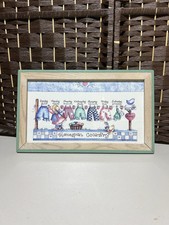 Vintage framed homespun for sale  Davis