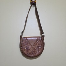 vintage hand tooled leather purse for sale  Estherville