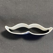 Moustache white metal for sale  Ann Arbor