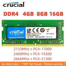 Crucial DDR4 4GB 8GB 16GB 2666 2133 3200 memory SODIMM Laptop RAM Notebook RAM comprar usado  Enviando para Brazil