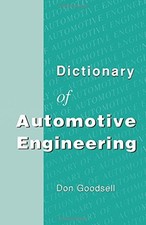 Dictionary automotive engineer for sale  ROSSENDALE