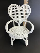 Vintage white rattan for sale  Burbank