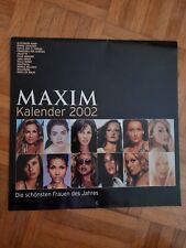 Maxim 2002 wandkalender gebraucht kaufen  Dinkelsbühl