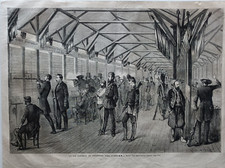 Stampa antica 1865 usato Stampa antica 1865 usato  Staranzano