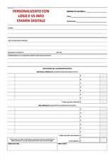 Blocco ordine lavoro usato Blocco ordine lavoro usato  Sant Angelo Lodigiano