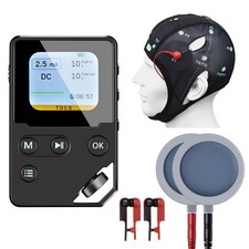 Kit de estimulação transcraniana de corrente contínua dispositivo tDCS, 4,5mA DC/AC/Pulse/tVNS comprar usado  Enviando para Brazil