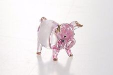 Mini porco chuppy rosa soprado à mão vidro arte animal fantasia colecionáveis comprar usado  Enviando para Brazil