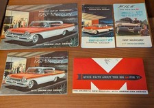 1957 mercury literature for sale  Perry